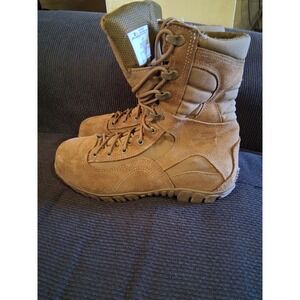 Belleville 533ST Sabre Steel Toe Tactical Boots Coyote Tan Mens 8.5W Vibram USA